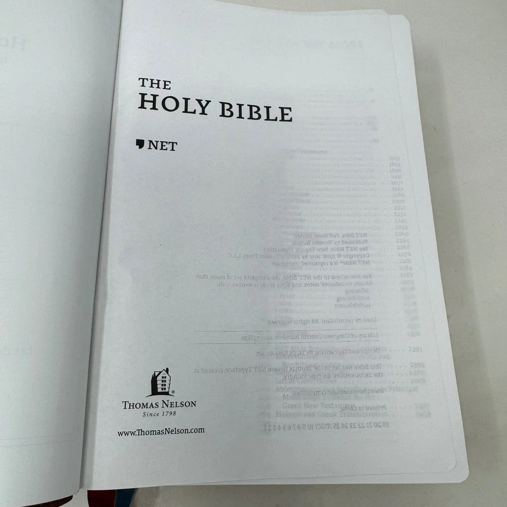 Thomas Nelson net bible